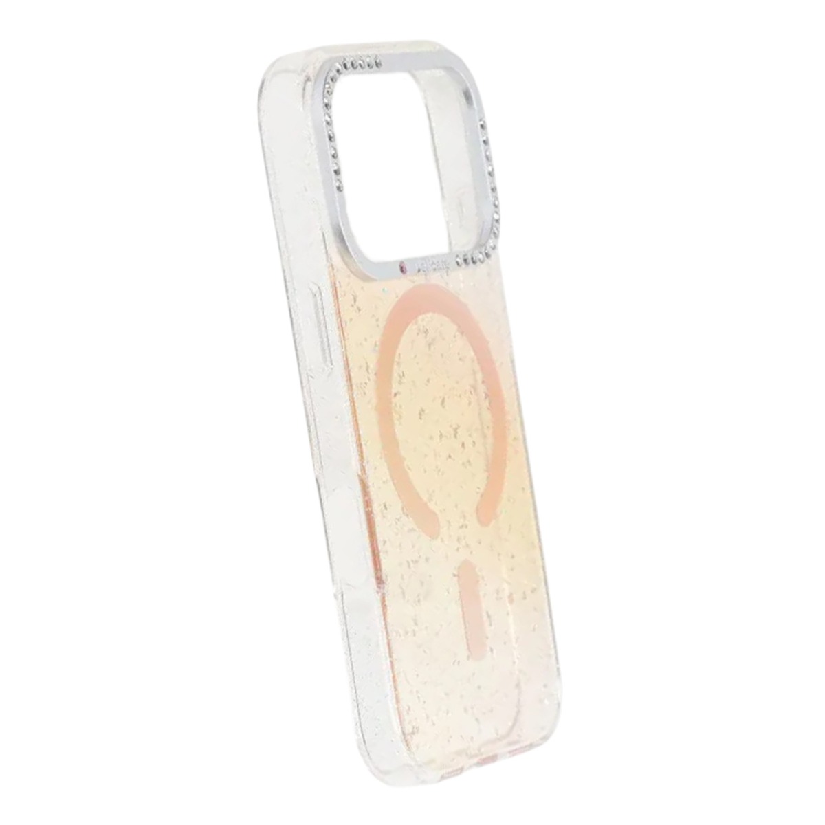 glitter diamond magnetic case iphone 17 pro max gold 3