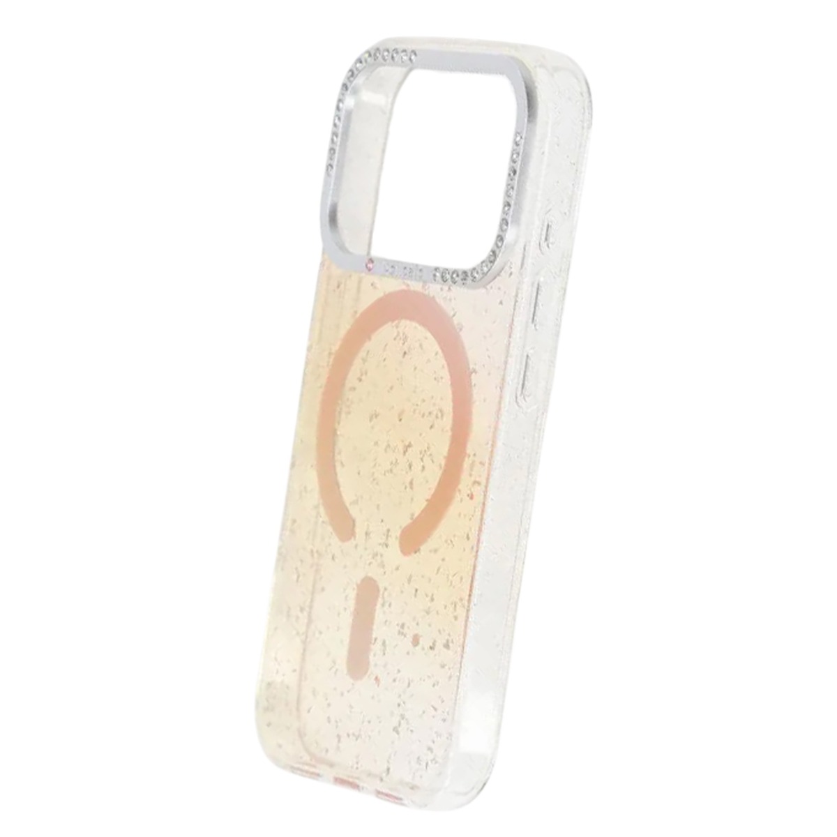 glitter diamond magnetic case iphone 17 pro max gold 4