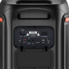Högtalare Bluetooth 2x10" woofers 200W Batteri LED-ljus BPS-470 Svart
