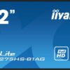 iiyama 32″ signage i reception med 500 cd/m²