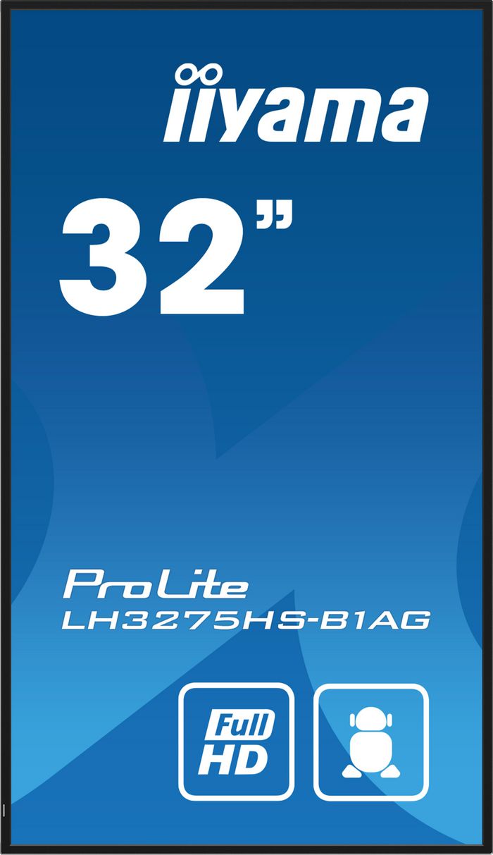 iiyama ProLite LH3275HS-B1AG 32 tum signage sidovy