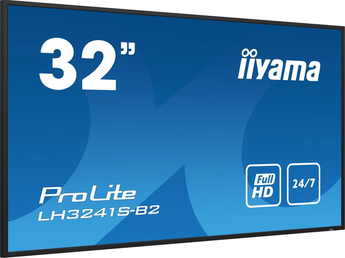 iiyama 32″ Full HD signage bakvy
