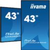 iiyama ProLite LH4360UHS-B2AG 43 tum 4K UHD digital signage framifrån
