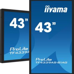 iiyama ProLite TF4339AS-B1AG 43 tum 4K kommersiell touchskärm IP65 framifrån