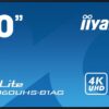 iiyama 50″ IPS signage sidovy med HDMI och DisplayPort