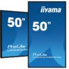 iiyama ProLite LH5065UHSB-B1AG 50 tum 4K signage 800 cd/m² framifrån