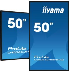 iiyama ProLite LH5065UHSB-B1AG 50 tum 4K signage 800 cd/m² framifrån