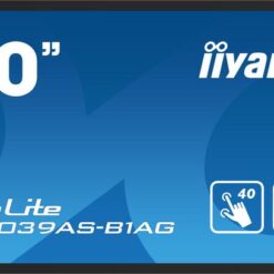 iiyama 50″ kommersiell touch i självservice-kiosk med 40-punkts PCAP