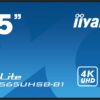 iiyama LH5565UHSB-B1 55 tum 800 cd/m² digital signage vy 1