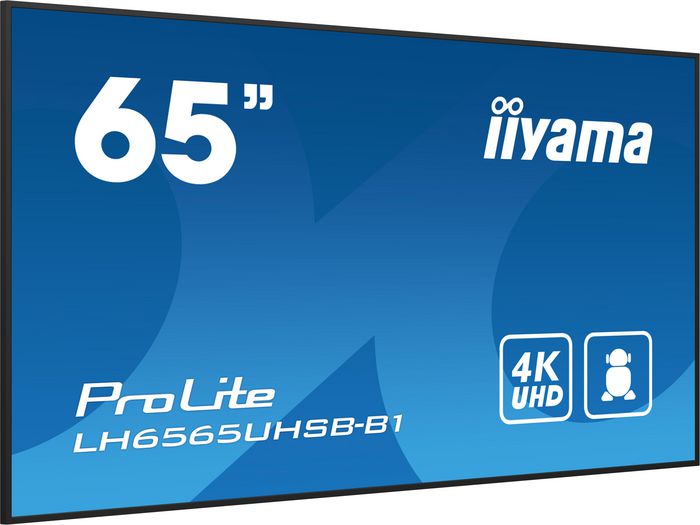 iiyama 65″ Premium signage bakvy med VESA 400x400 Kioskdesign