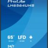 iiyama LH6564UHS-B1AG 65 tum signage-skärm i butiksmiljö Android 14