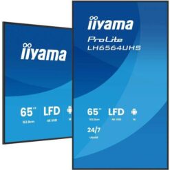 iiyama ProLite LH6564UHS-B1AG 65 tum 4K UHD digital signage-skärm framifrån
