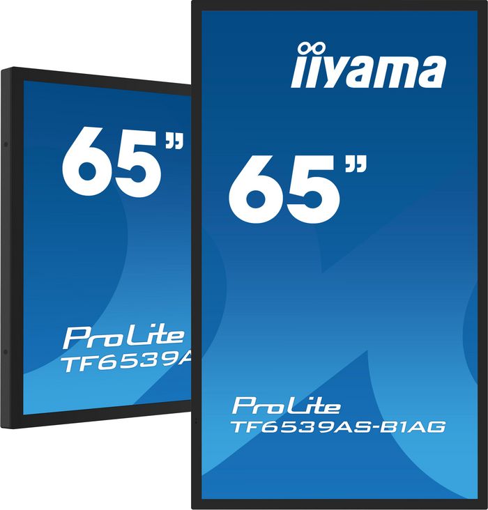 iiyama ProLite TF6539AS-B1AG 65 tum 4K kommersiell touchskärm IP65 framifrån