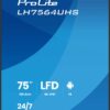 iiyama LH7564UHS-B1AG 75 tum VA DLED Android 14 digital signage vy 2