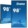 iiyama ProLite LH9875UHS-B1AG 98 tum LFD 4K UHD digital signage framifrån