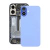 iPhone 16 Plus Back Cover Glass Original Blue