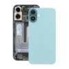 iPhone 16 Plus Baksida Glas Komplett OEM - Grön