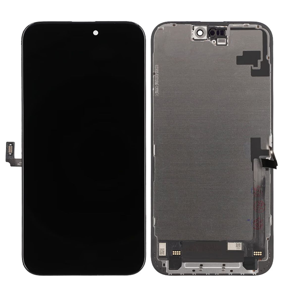 iPhone 16 Plus ZY In-Cell FHD COF LCD-skärm Högkvalitativ Svart