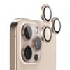 iPhone 16 Pro/16 Pro Max Kameralins med metallram - Guld