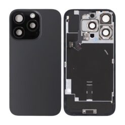 iPhone 16 Pro Baksida Glas - Svart