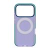 iridescent shockproof case with 360 degree rotatable kickstand for iphone 17 pro purple 4