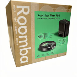 iRobot Roomba Max 705 Vac Robotdammsugare – Svart
