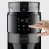 Severin Kaffebryggare med kvarn Dark Inox KA 4830