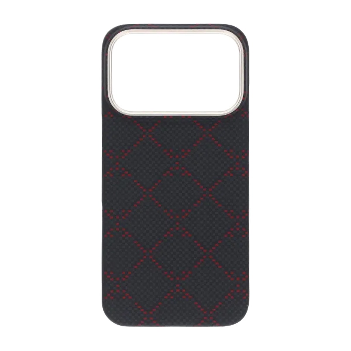 kevlar woven magnetic case iphone 17 pro black check 1