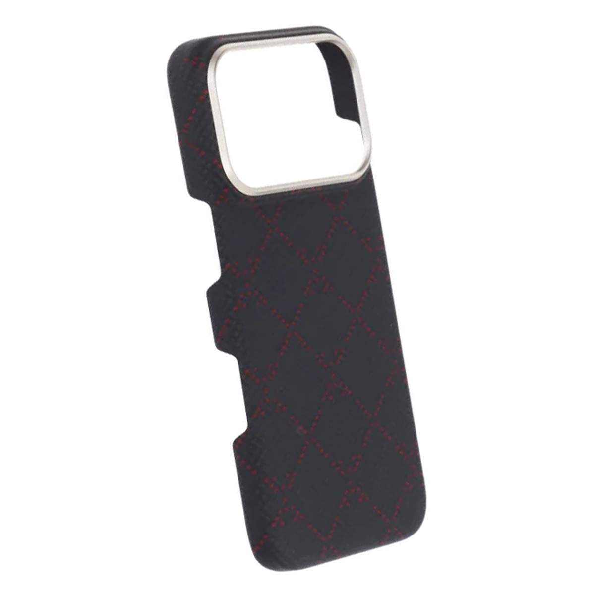 kevlar woven magnetic case iphone 17 pro black check 4
