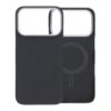 kevlar woven magnetic case iphone 17 pro black plain weave 4