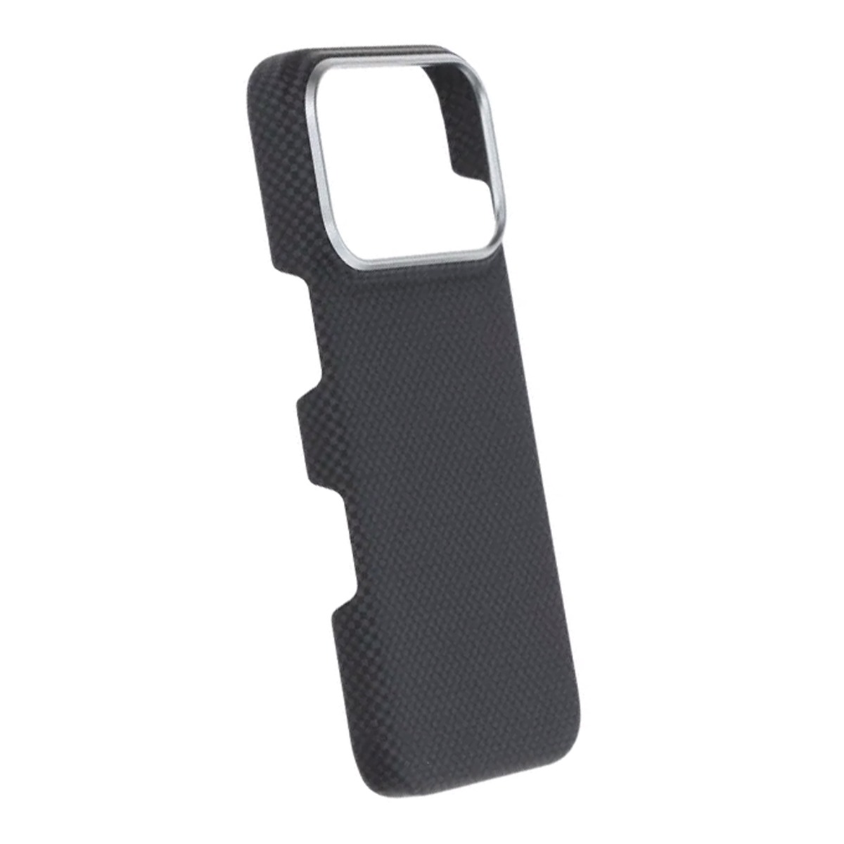 kevlar woven magnetic case iphone 17 pro black plain weave 5