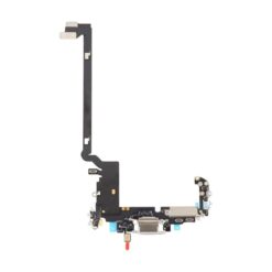 Laddkontakt med Flexkabel för iPhone 17 Pro Max - Silver
