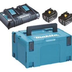 Makita 197629-2 Batteripakke 2 x BL1850B + DC18RD