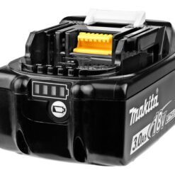 Makita BL1830B Li-Ion-batteri sett bakifrån med kontakter