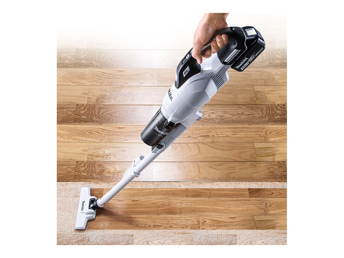 Makita DCL286FZW Sladdlös Dammsugare 18V CXT – Vit (Utan Batteri)