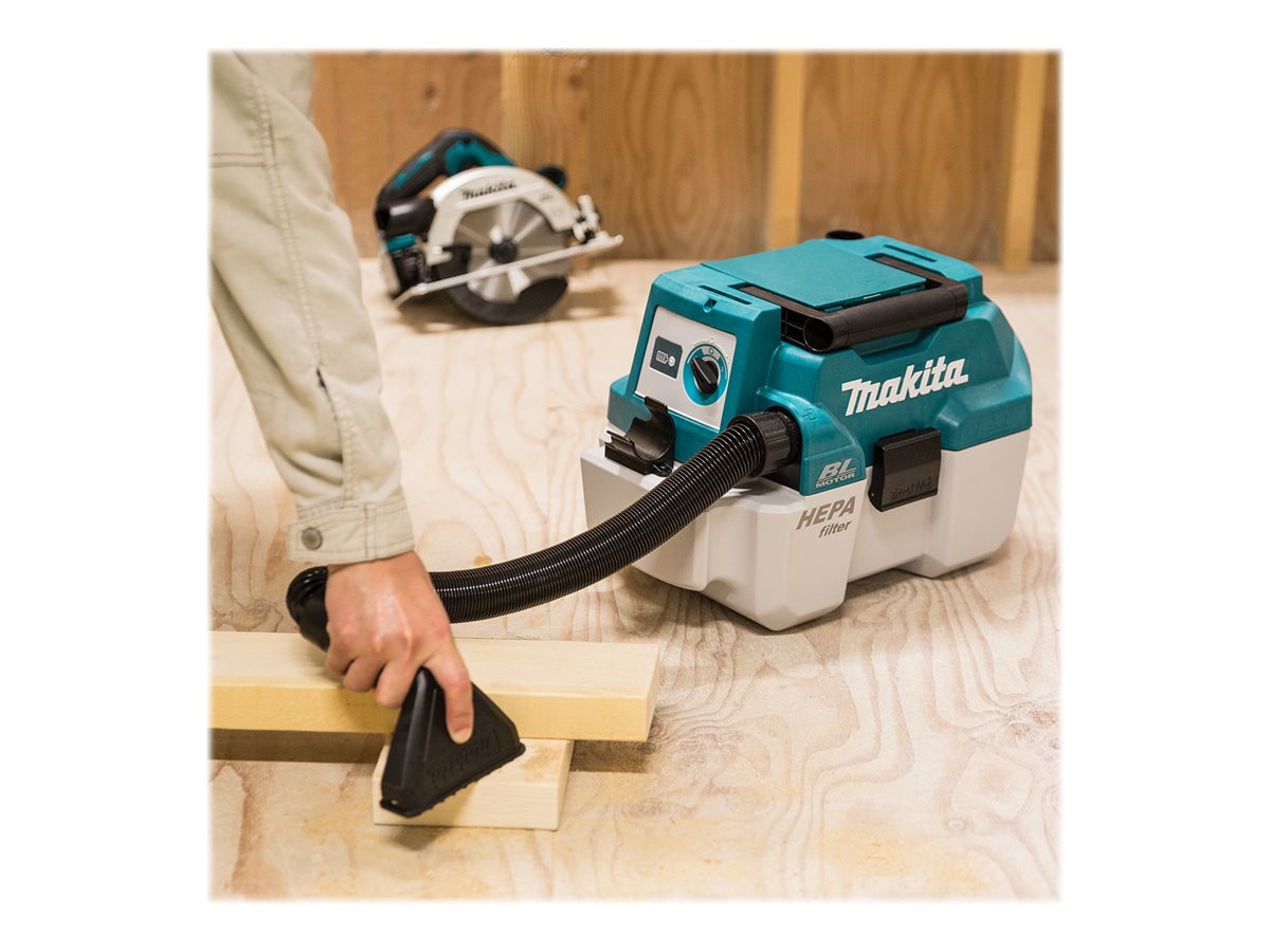 Makita DVC750LZX1 Sladdlös Dammsugare 18V LXT – 7.5L (Utan Batteri) – bild 2