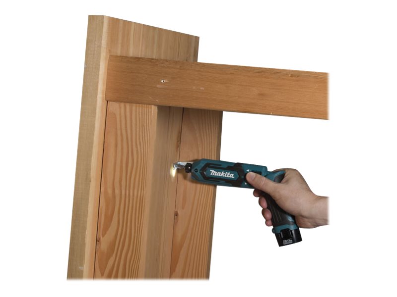 Makita TD022DSE Skruemaskine 7.2V 2 batterier inkluderet