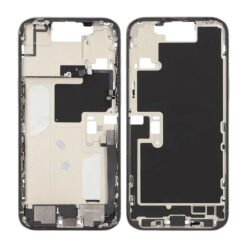 Mittenram med smådelar för iPhone 16 Pro Max - Vitt Titan OEM