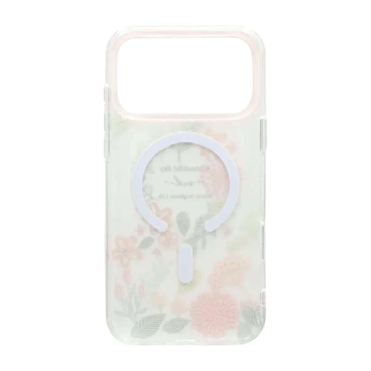 painted floral matte magnetic case for iphone 17 pro h2 2
