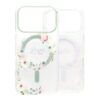 painted floral matte magnetic case for iphone 17 pro h4 3
