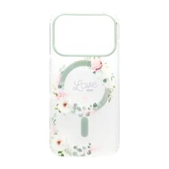 painted floral matte magnetic case for iphone 17 pro max h4 2
