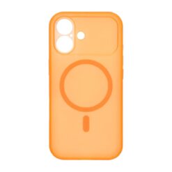 precise hole shield magnetic case iphone 17 orange 2