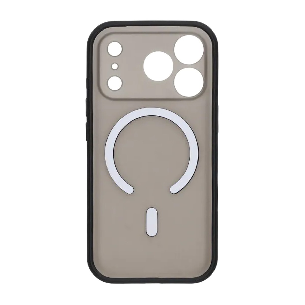 precise hole shield magnetic case iphone 17 pro max black 1
