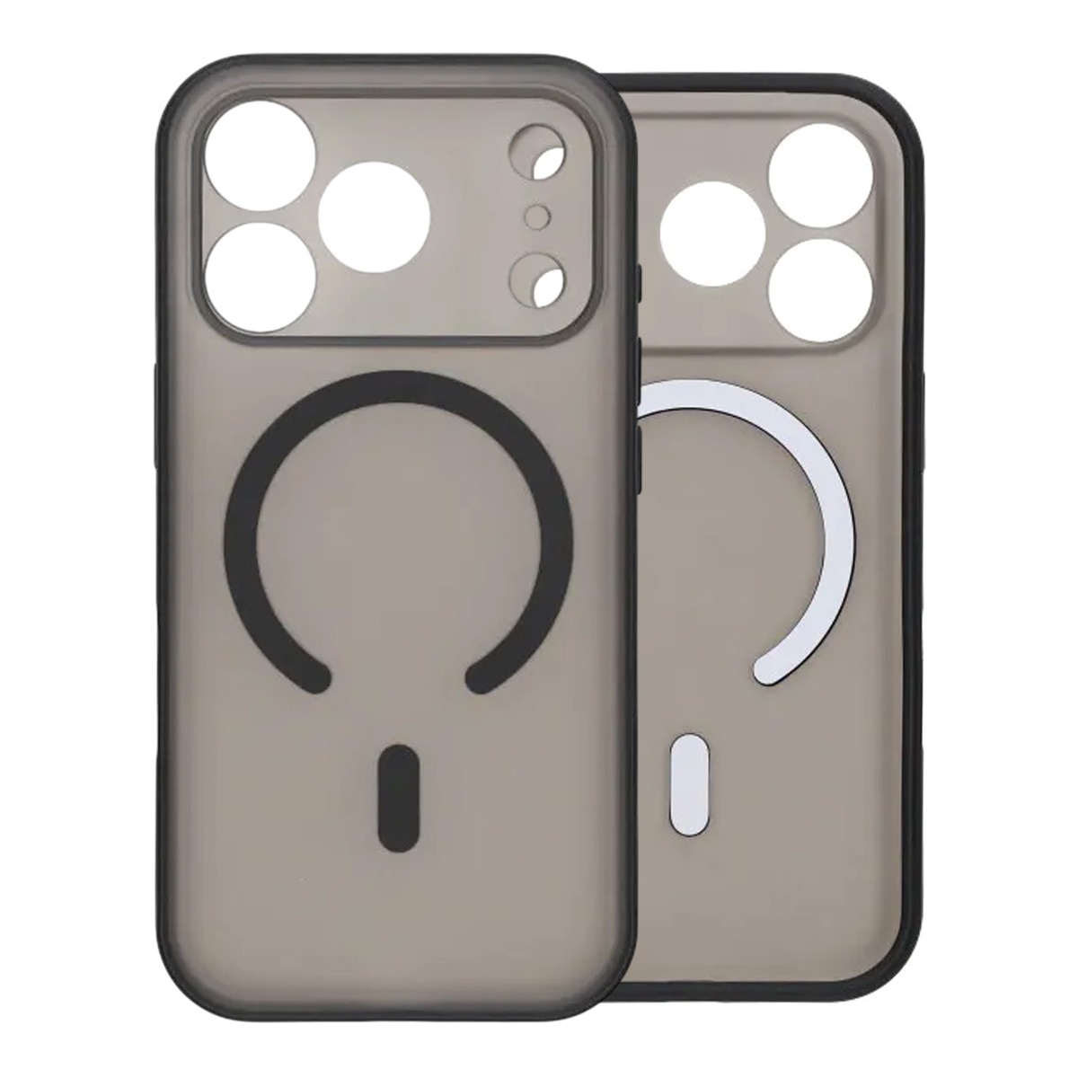 precise hole shield magnetic case iphone 17 pro max black 2