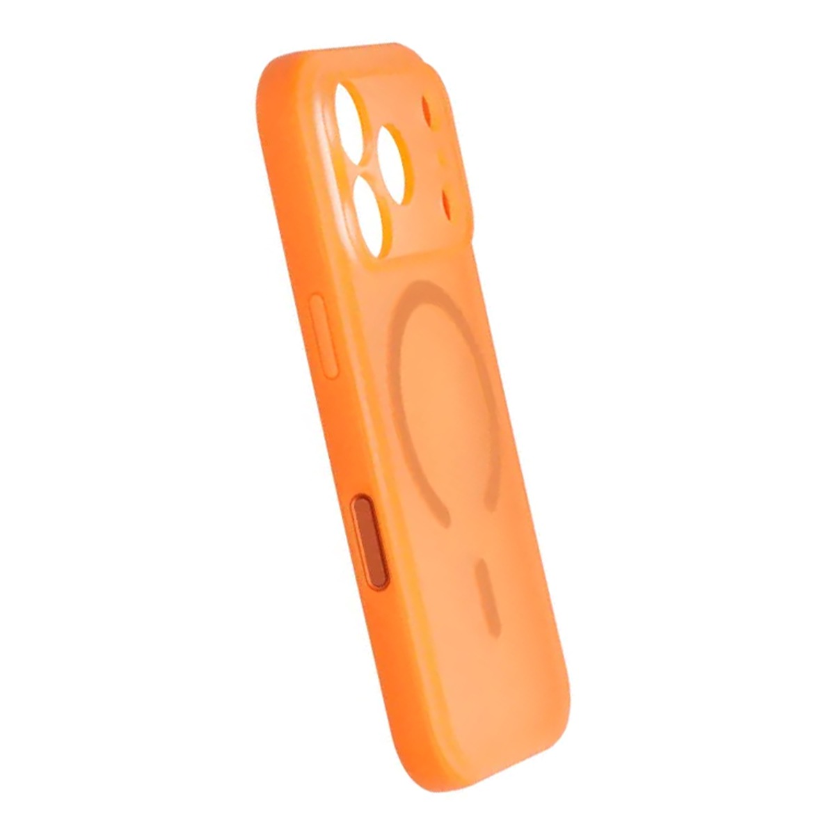 precise hole shield magnetic case iphone 17 pro max orange 7