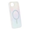 shiny color plated feather magnetic case iphone 16e 17e colorful 4