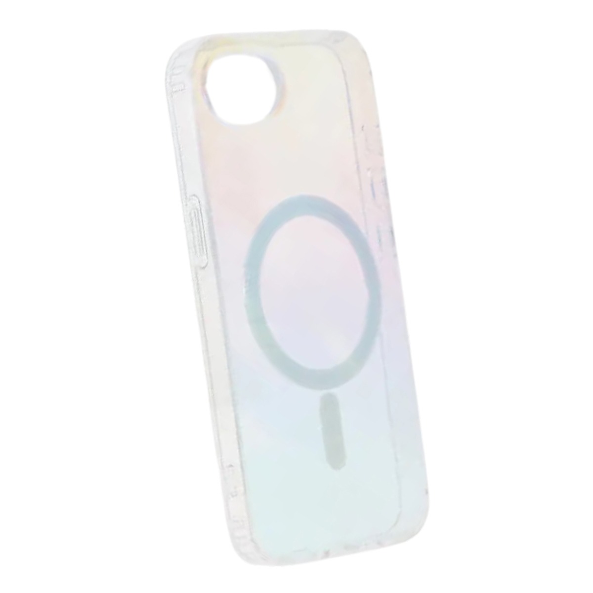 shiny color plated feather magnetic case iphone 16e 17e colorful 4