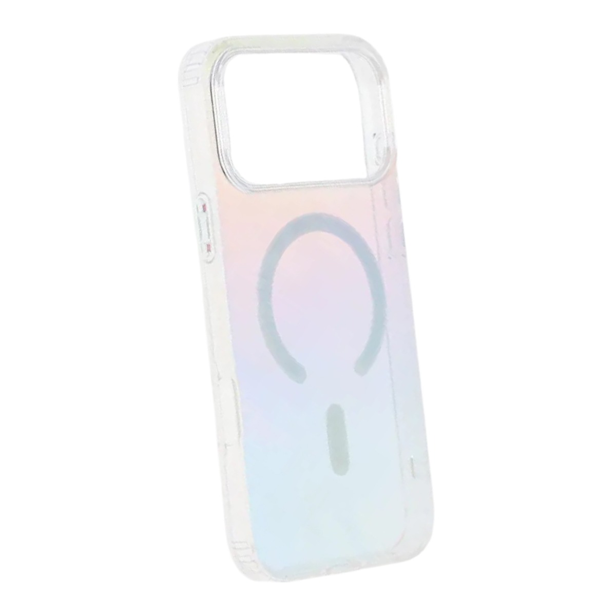shiny color plated feather magnetic case iphone 17 pro colorful 4
