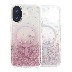 star diamond classic series magsafe glitter case iphone 17 pink 3