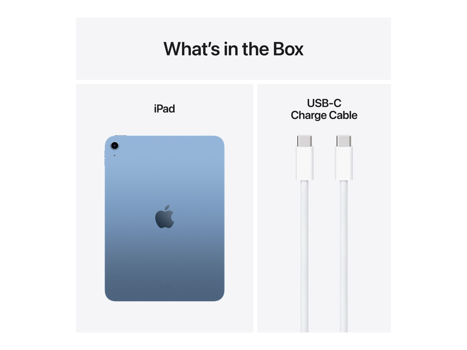 Apple iPad A16 Wi-Fi 11 tum 128GB i blått
